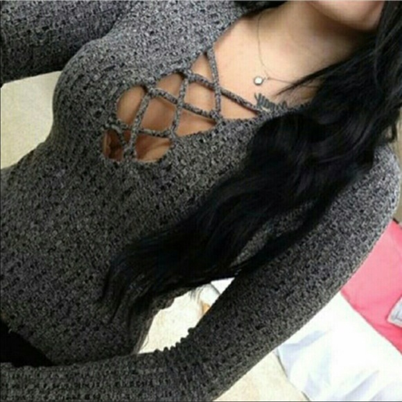 Tops - The Jessie Lace Up Top